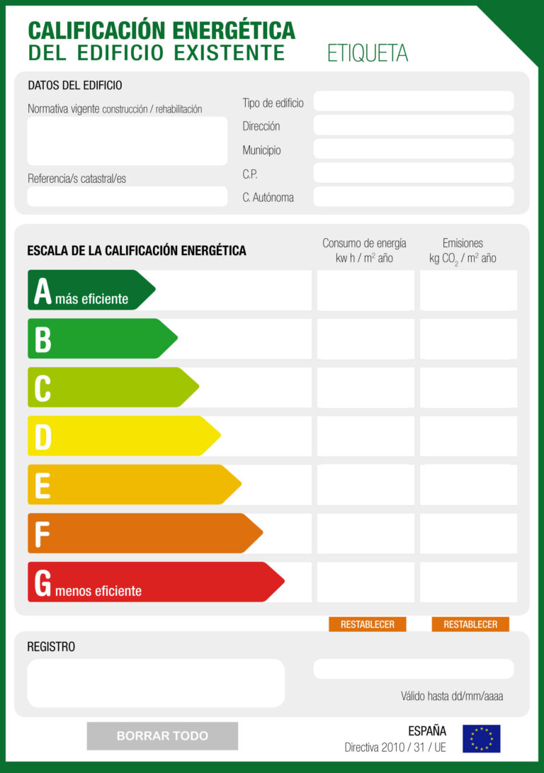 Certificado de eficiencia energética de mi vivienda, ¿es obligatorio tenerlo?